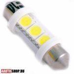   Светодиодная автолампа C5W FEST 3 LED SMD5050 41мм (2шт.)