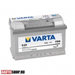 VARTA Аккумулятор Silver Dynamic E38 74А/ч (2шт.)